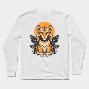 Cute Tiger Long Sleeve T-Shirt